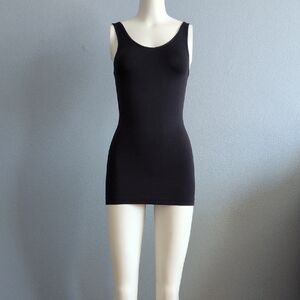 Black Sleeveless Bodycon Dress